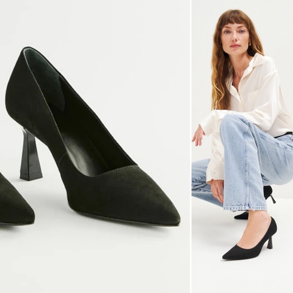 Reformation Shoes - Reformation Milano Suede Pumps